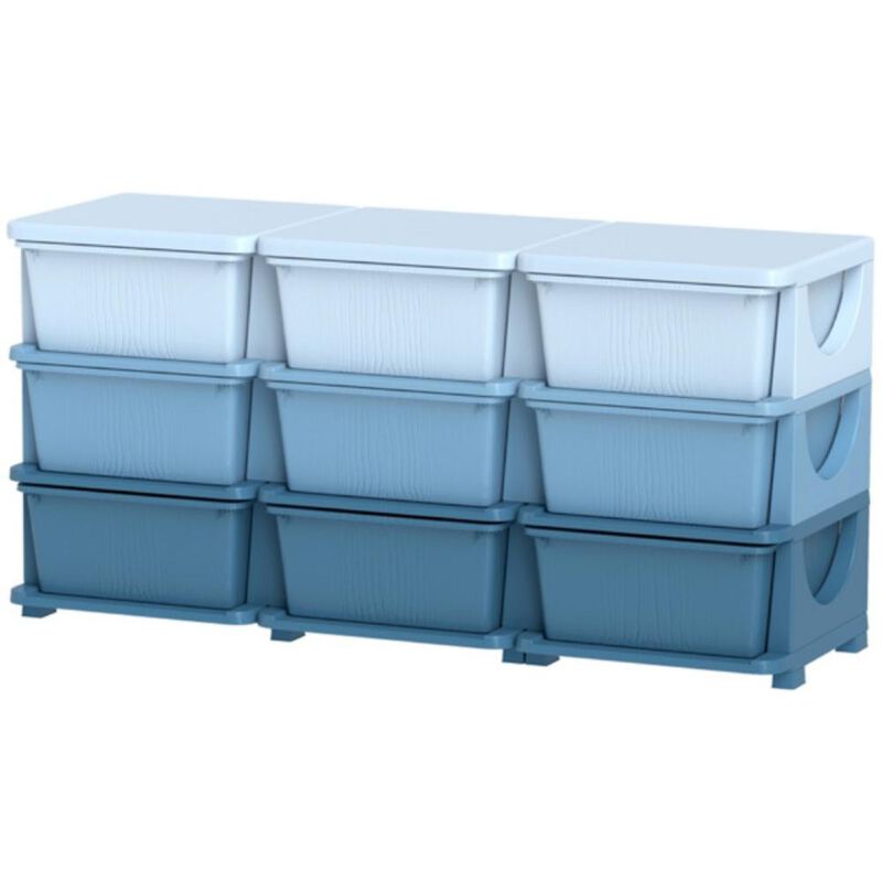 Clothes & Toy Cubby Storage Versatile Organizer for Kids&rsquo; Room & Closet