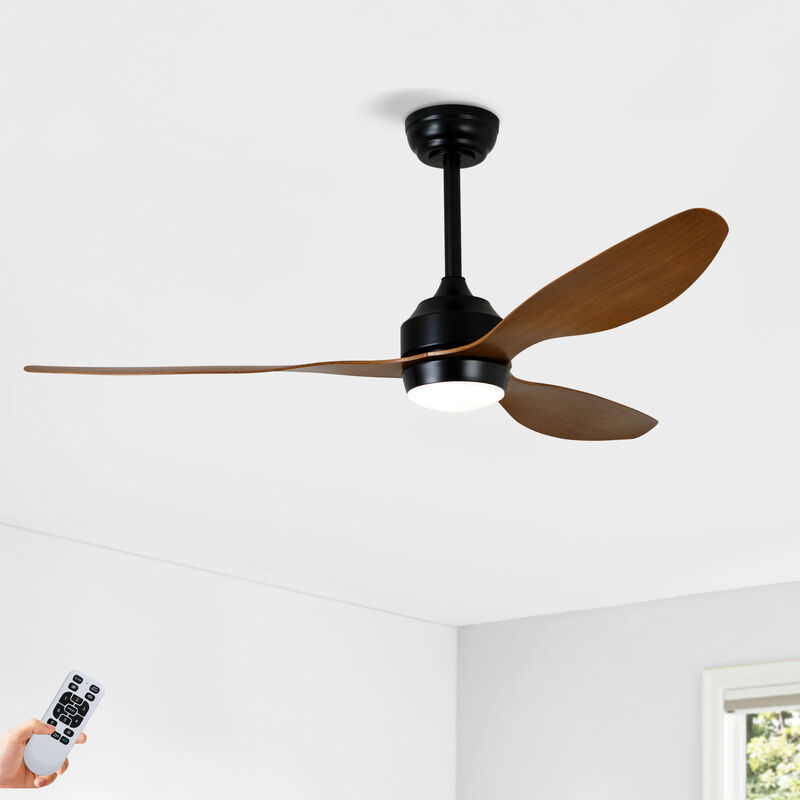 ELEMENT ACE 52-Inch Quiet DC Motor Ceiling Fan with Light Kit and Remote Control for Indoor Outdoor Use image number 1