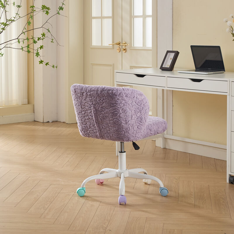 Ludfup Swivel Vanity Chair image number 3