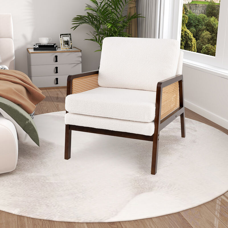 Mid-Century Modern Accent Chair for Stylish and Comfortable Living Room Seating