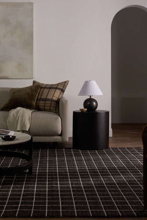 Oxford Club Black 8'6" x 11'6" Rug by Barclay Butera x Jaipur Living