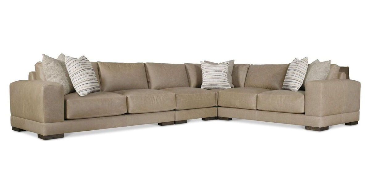 Lars Leather Sectional