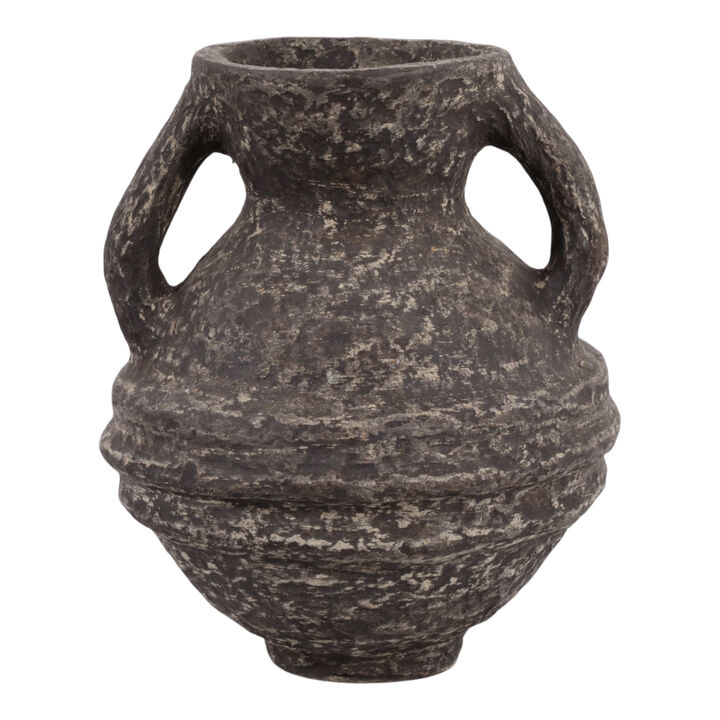 Paper Mache Vase With Handles