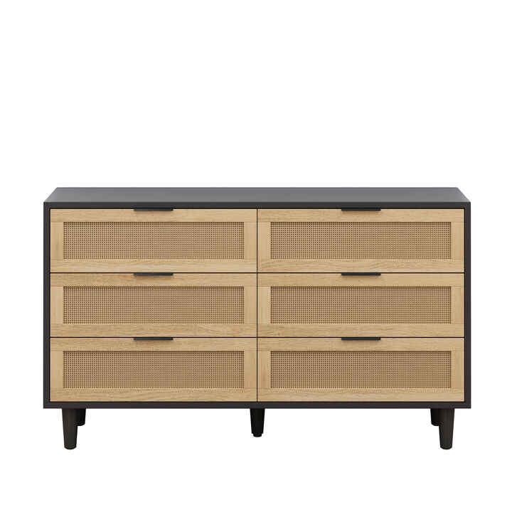 Tumlex 51.18" Rattan Dresser
