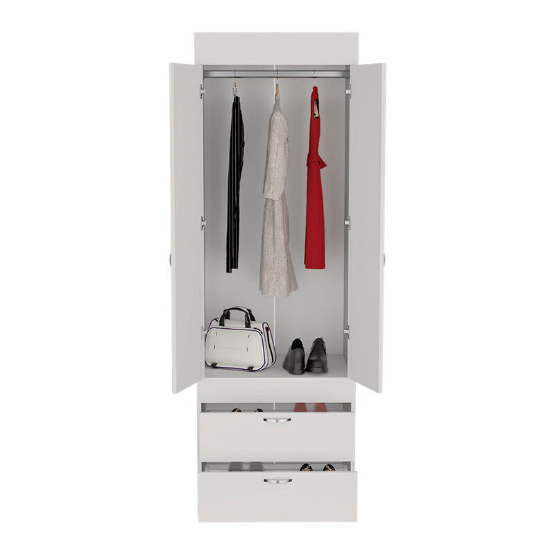 Armoire Tarento, Bedroom, White