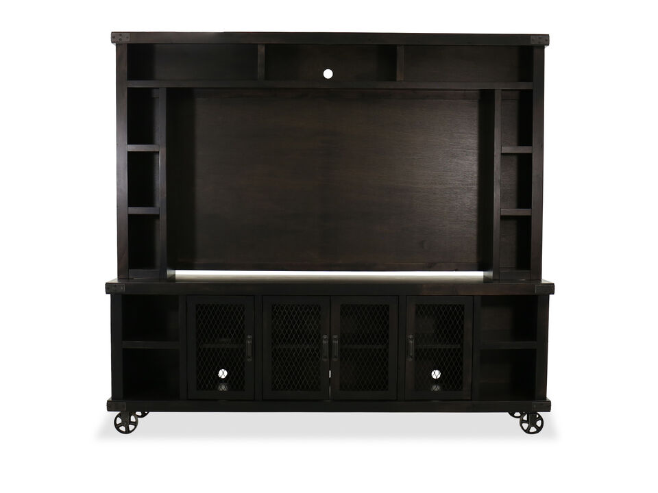 Industrial Console & Hutch