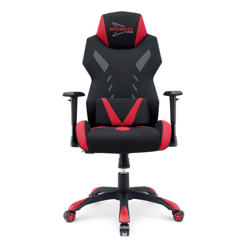 Modway Furniture - Speedster Mesh Gaming Computer Chair Black Red image number 6