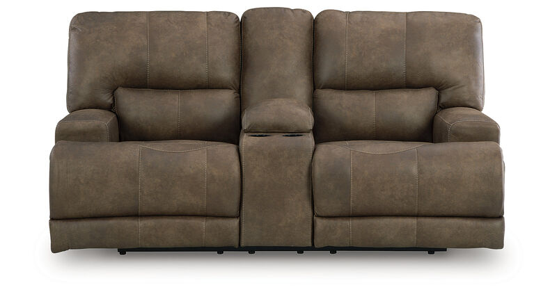 Time-Piece Power Reclining Loveseat with Console image number 7