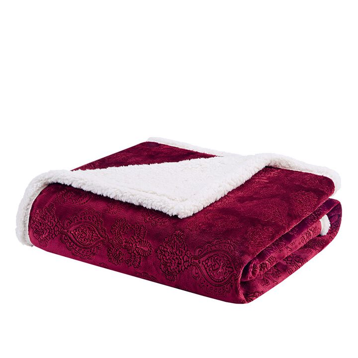 Gracie Mills Villarreal Oversized Plush Throw Blanket
