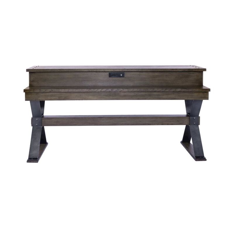 Starlight Canyon Home Brown Console Bar Table – Perfect for Behind Couch or Sofa with Storage