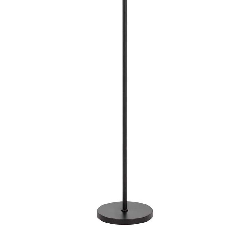 Floor Lamp with Touch Dimmer, 68 Inch Angled Adjustable Arm, Black Metal image number 6