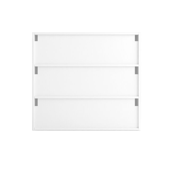 GOODSILO Stackable Shoe Storage Cabinet with Sliding Glass Doors and RGB LED Lighting Durable Footwear Organizer for Entryway Bedroom Closet Display