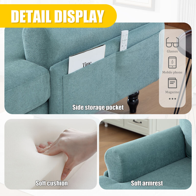 Nixked Recliner Single Sofa image number 4