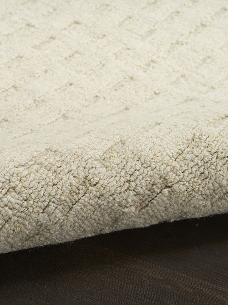 Pure Grids PGR01 Ivory/Beige 8'6" x 11'6" Rug