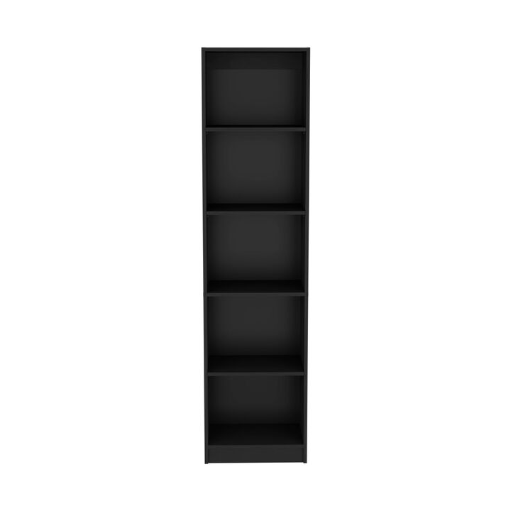 DEPOT E-SHOP Vinton XS Bookcase Compact Bookshelf with Multiple Shelves, White