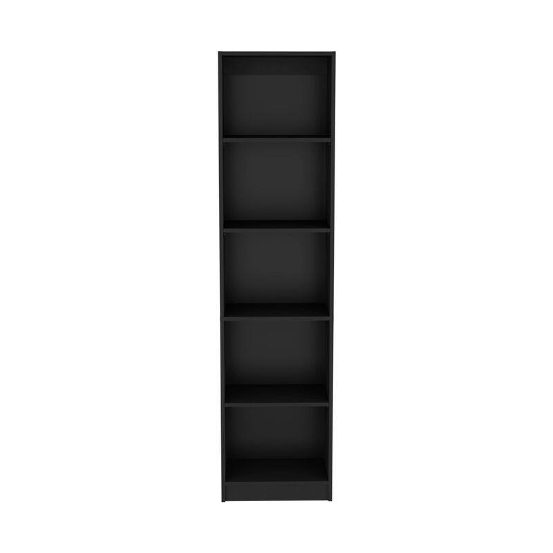 DEPOT E-SHOP Vinton XS Bookcase Compact Bookshelf with Multiple Shelves, White