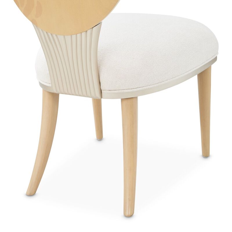Michael Amini Camellia Field Dining Side Chair, Set of 2 - Caramel image number 7