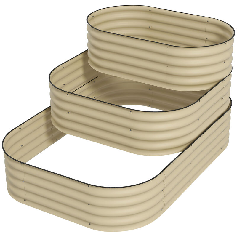 Hivvago 3-Tier Raised Garden Bed Set image number 0