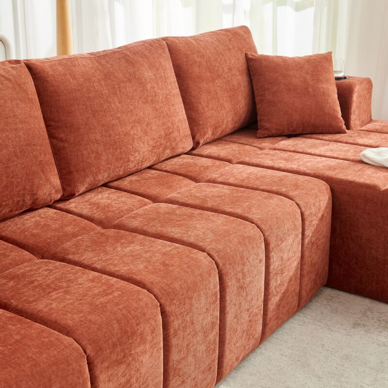 Blufji Modular L-Shaped Sectional Sofa image number 5