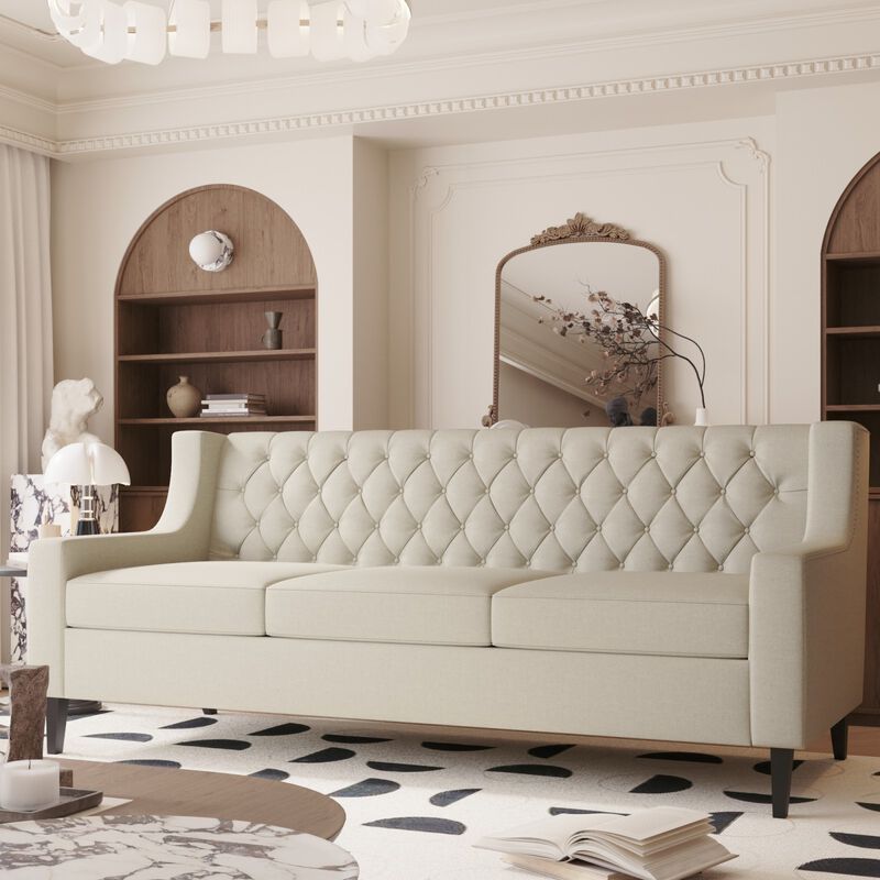 Clard Upholstered Comfy Sofa image number 3