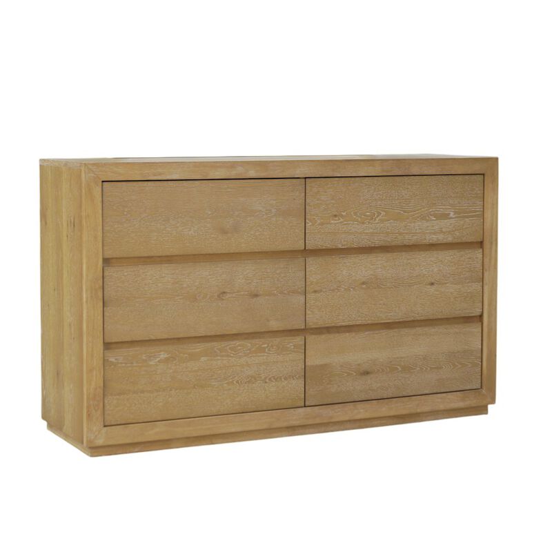 Alpine Furniture Harper Six Drawer Dresser image number 0