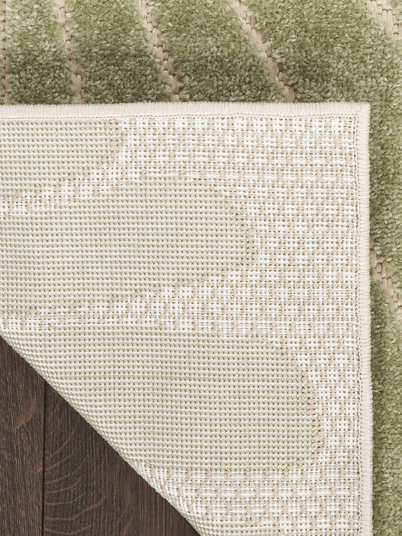 Aloha ALH24 Green/Yellow 9' x 12' Rug