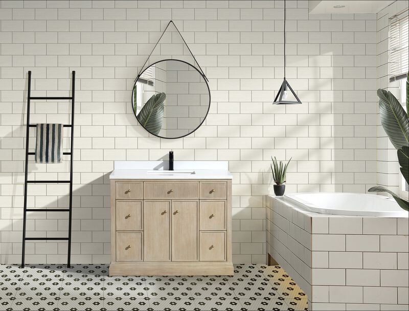 Redondo 42" Bathroom Vanity Ash Oak image number 3
