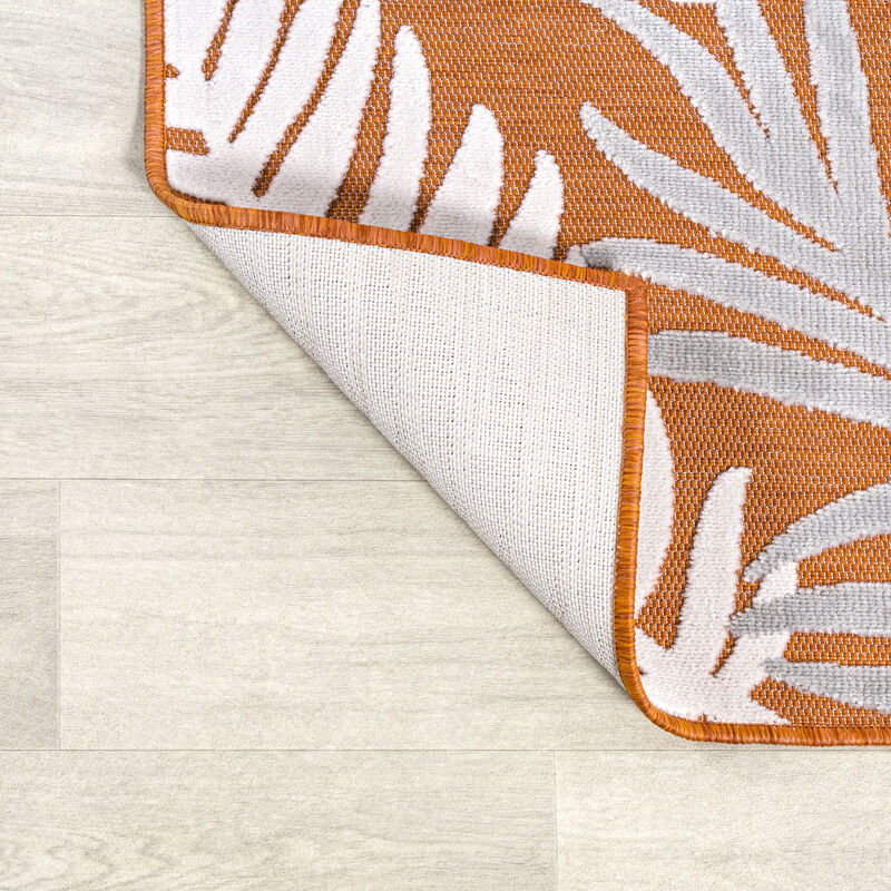 Montego High-Low Tropical Palm Area Rug