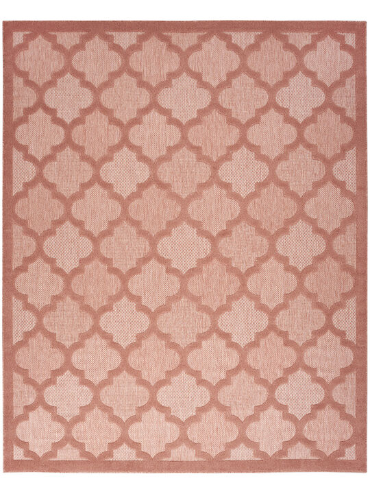 Easy Care NES01 Coral/Orange 8' x 10' Rug