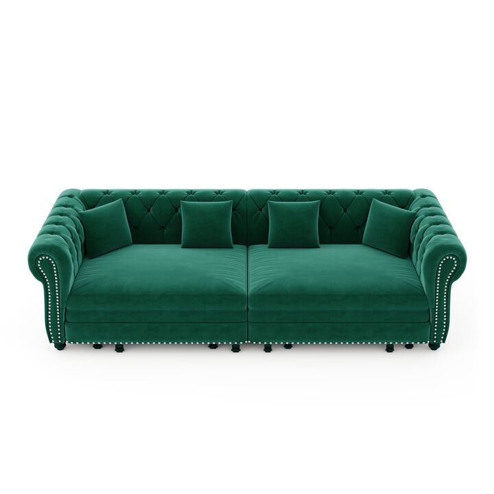 Cagrek Convertible Sleeper Sofa Bed