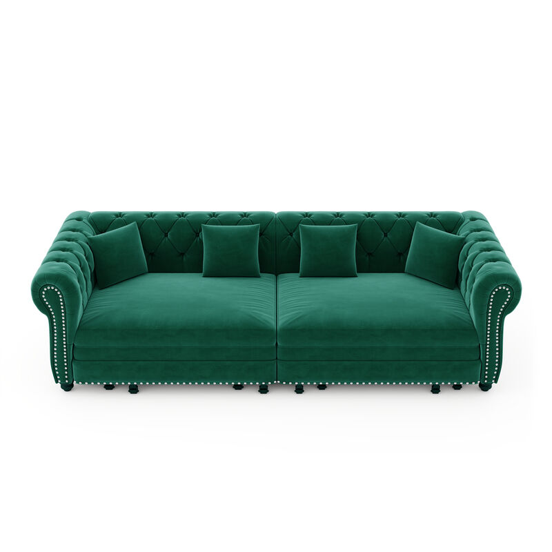 Cagrek Convertible Sleeper Sofa Bed image number 0