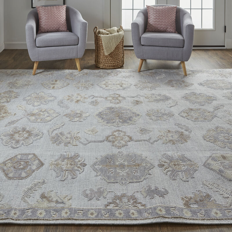 Wendover 6848F Ivory/Silver/Tan 2' x 3' Rug