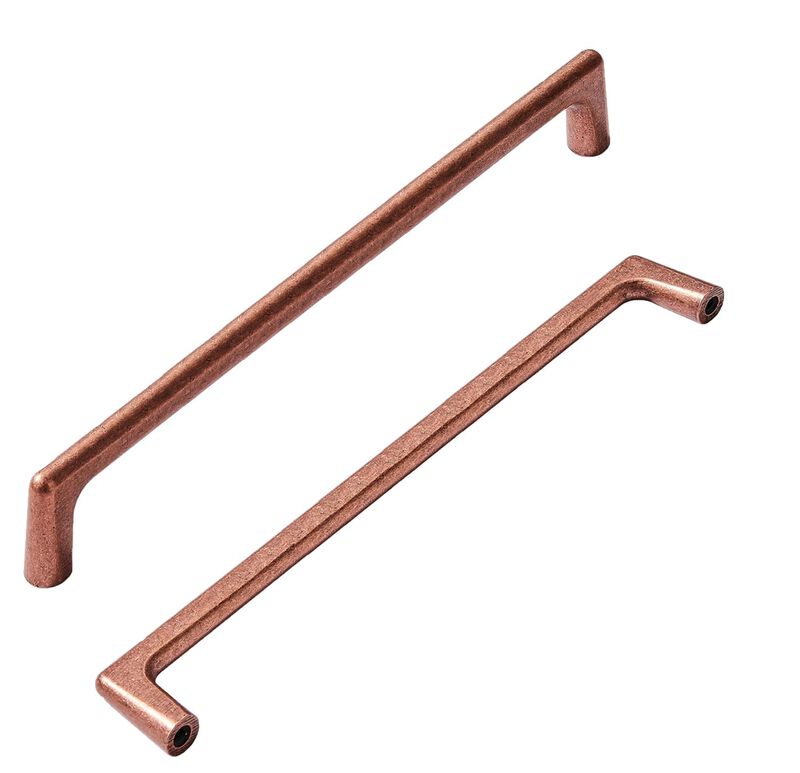 khtumeware 2 Pack 12-5/8""(320mm) Vintage Drawer Pulls Antique Copper Cabinet Pulls Kitchen Hardware Cabinet Handles Drawer Hand