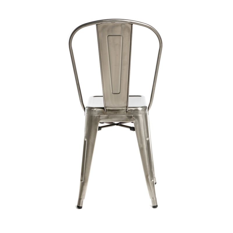 Commerical Seating Products Oscar Gun Metal Dining Chairs