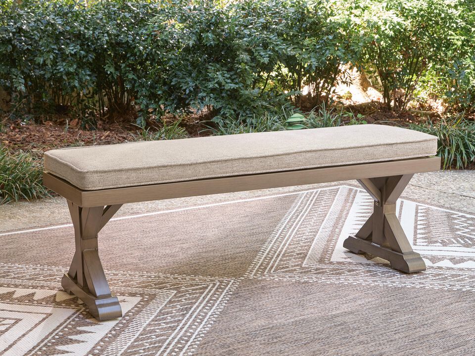 Revare Beach Bench with Cushion