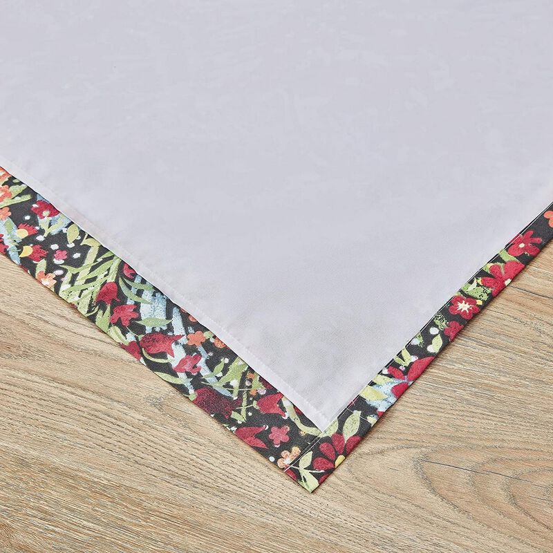 Greenland Home Fashions Barefoot Bungalow Alice Window Panel Pair - 42x84", Midnight