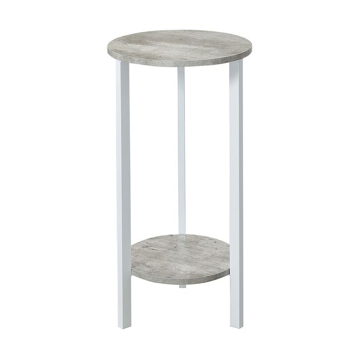 Convience Concept, Inc. Graystone 31 inch 2 Tier Plant Stand