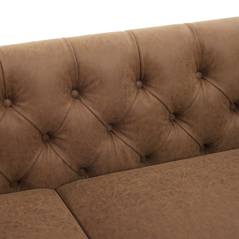 Kelhak 3 Seat PU Sofa image number 7