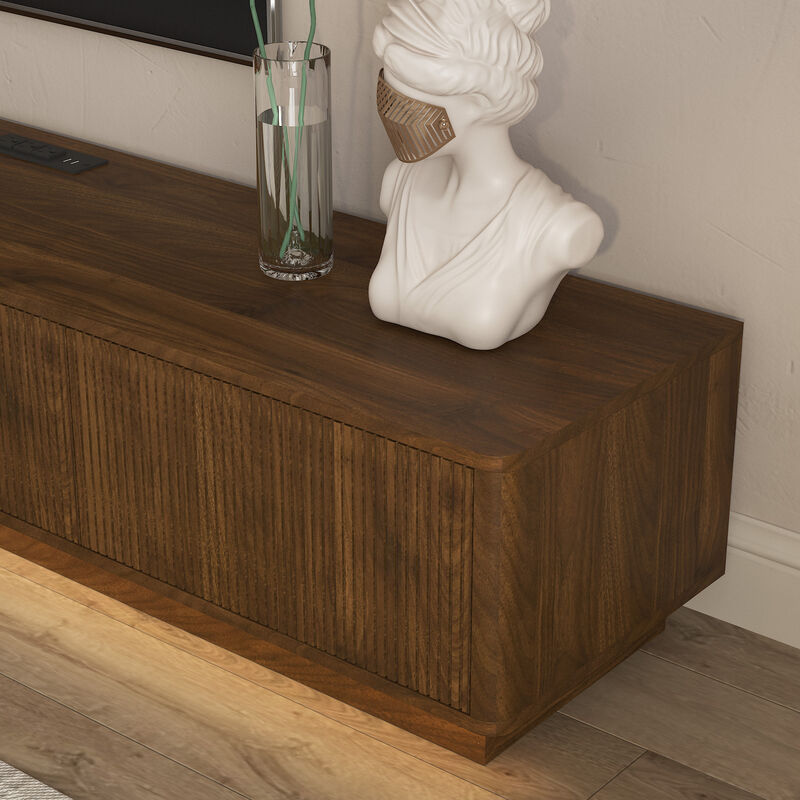 Zatsem LED TV Stand image number 5