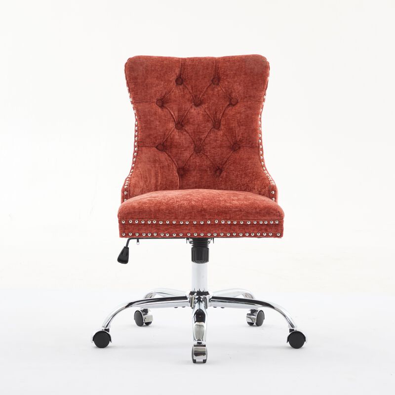 Fasnit Chenille Tufted Office Chair image number 0