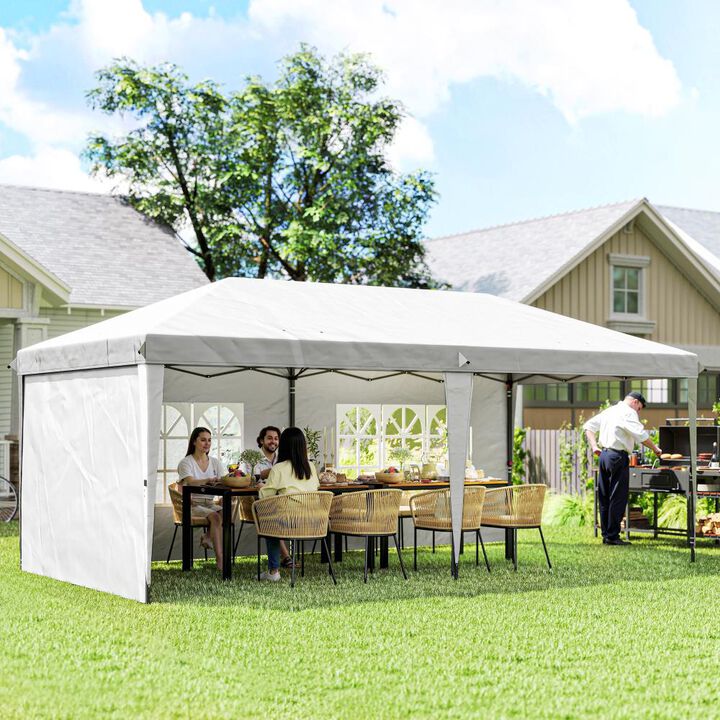Hivvago 10x20 Instant Canopy Tent with Carry Bag