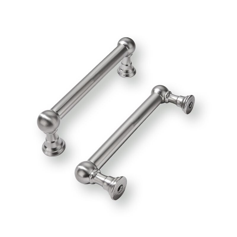 khtumeware 2 Pack 3 Inch Hole Center Polished Chrome Cabinet Pulls Heavy Duty Solid Cabinet Handles cabinets Dressers Kitchens H