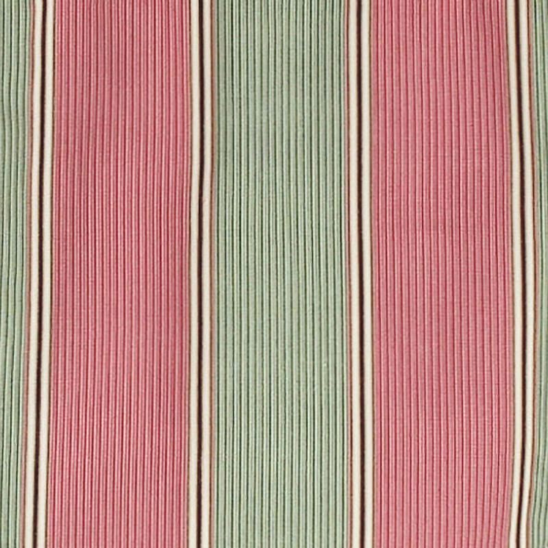 RLF Home Parlor Stripe Cornice Window Treatment Valance Fits up to 48"W 3" Rod Pocket 50" x 17" Watermelon