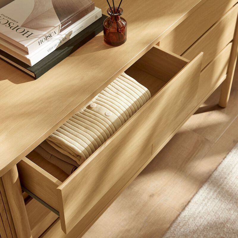 Cadence 6-Drawer Curved Dresser image number 8