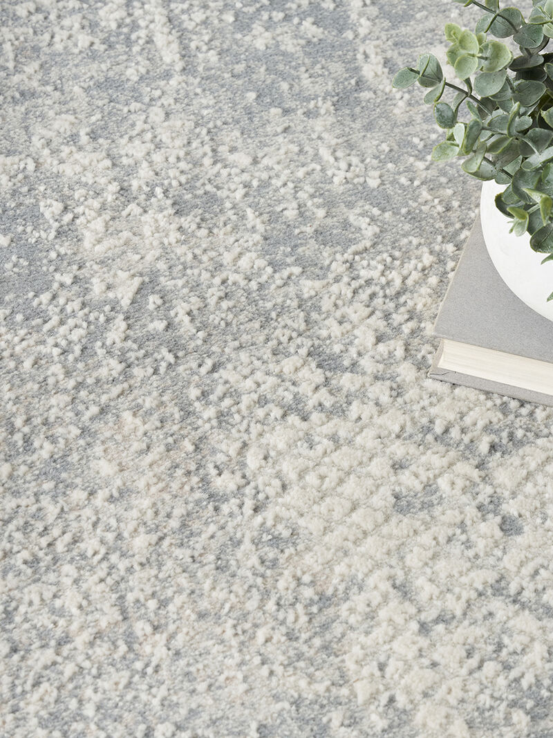 Exhale EXL01 Light Gray 5'3" x 7'3" Rug