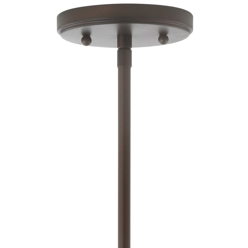 Kurtz Adjustable Drop Metal/Glass LED Pendant image number 6