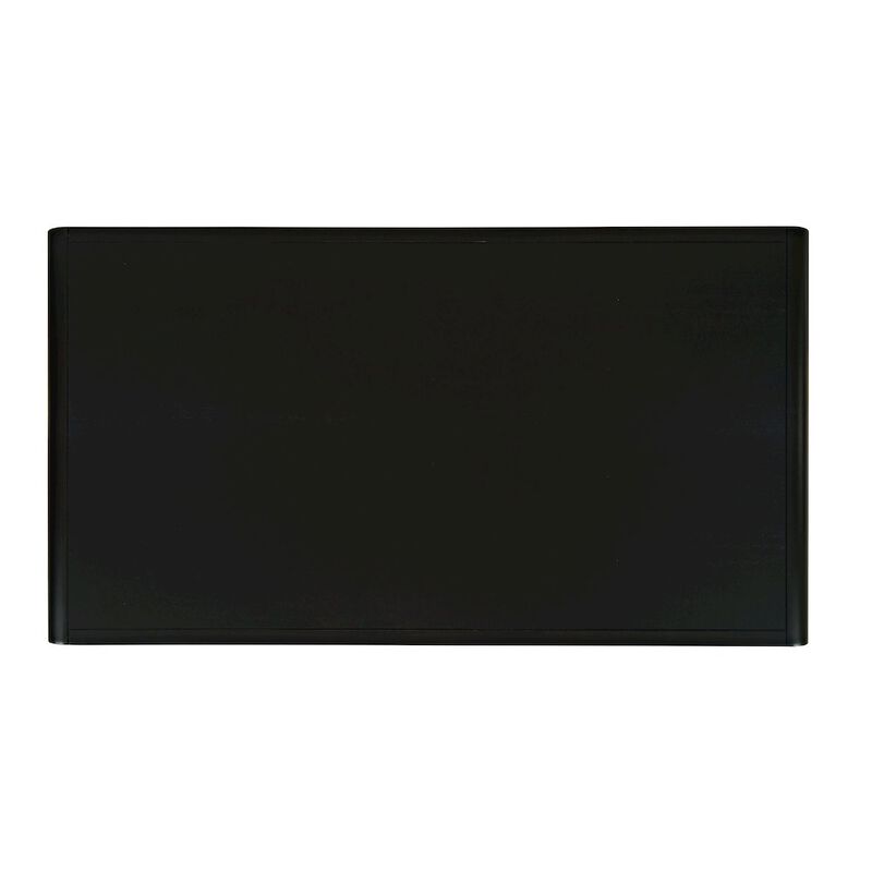 Jofran Marlowe Mid-Century Modern 48 Curved Coffee Table with Storage Drawers