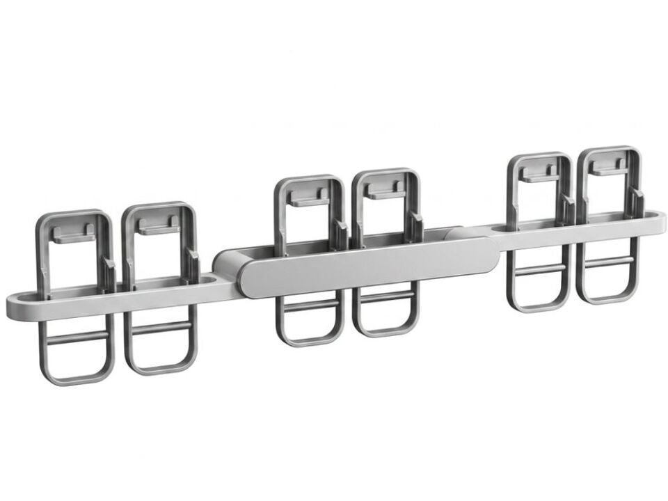 Shoe Organizer Closet Storage Gray 3 1 Foldable Wall Mounted
