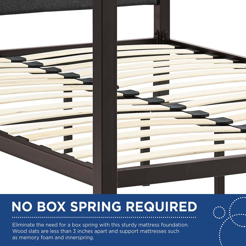 Modway - Raina Queen Canopy Bed Frame image number 5
