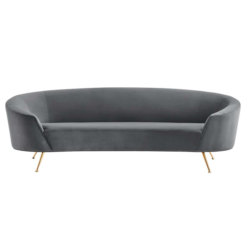 Marchesa Upholstered Performance Velvet Sofa image number 0
